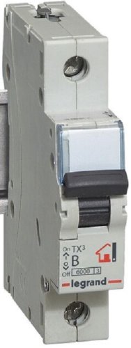 Выключатель автоматический Legrand TX3 6000 1п 63А B 6кА картинка